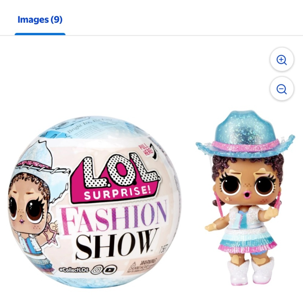 L.O.L. Surprise! Fashion Show Doll with Sparkling Blue and Pink Outfit
